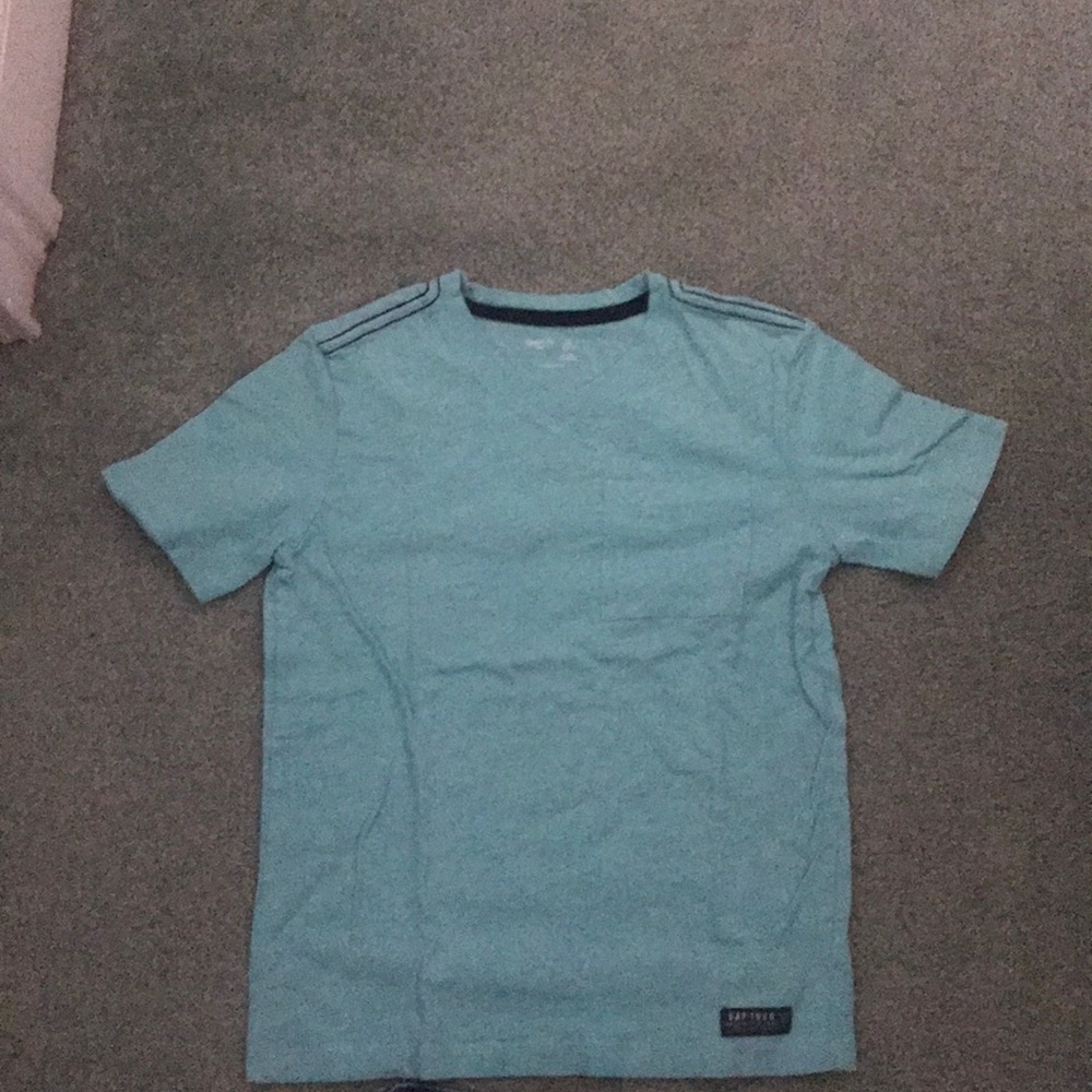 6-7 years old turquoise tee